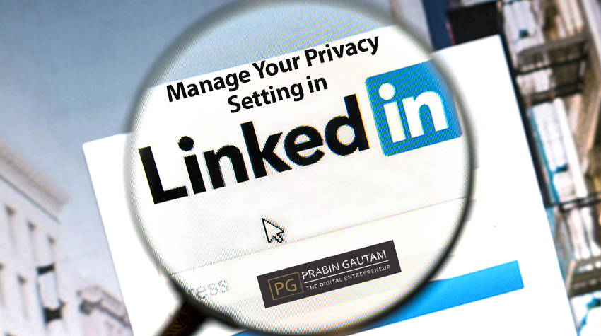 privacy setting in linkedIn